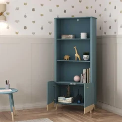 CALICOSY - Boekenkast FIRMIANA - 36,6x177x77,4 cm