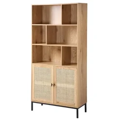 CALICOSY - Boekenkast JAYA - 175x80x35 cm