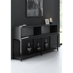 CALICOSY - Console 2 neerklapbare deuren LORD - 30x150x80 cm