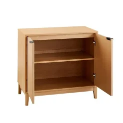 CALICOSY - Dressoir BOLOGNE - Licht hout - 72x80x40 cm