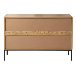 CALICOSY - Dressoir JAYA - Licht hout - 80x120x40 cm