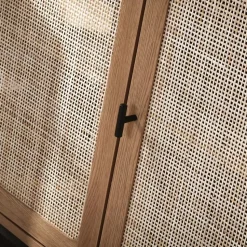 CALICOSY - Dressoir JAYA - Licht hout - 72x120x40 cm