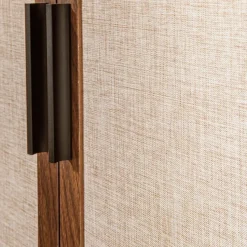 CALICOSY - Dressoir JETSON - Donker hout - 79x80x39,5 cm