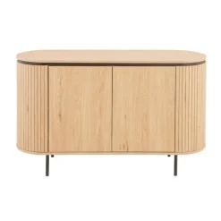 CALICOSY - Dressoir MALAGA - Licht hout - 72x120x40 cm