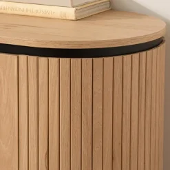 CALICOSY - Dressoir MALAGA - Licht hout - 72x120x40 cm