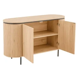 CALICOSY - Dressoir MALAGA - Licht hout - 72x120x40 cm