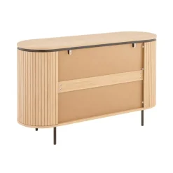 CALICOSY - Dressoir MALAGA - Licht hout - 72x120x40 cm