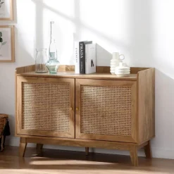 CALICOSY - Dressoir PALMO - Licht hout - 74.5x110x39 cm