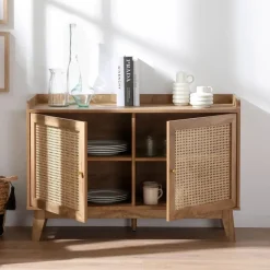 CALICOSY - Dressoir PALMO - Licht hout - 74.5x110x39 cm