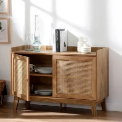 CALICOSY - Dressoir PALMO - Licht hout - 74.5x110x39 cm