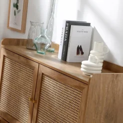 CALICOSY - Dressoir PALMO - Licht hout - 74.5x110x39 cm