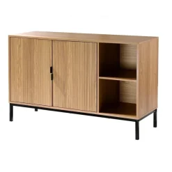 CALICOSY - Dressoir TARA - Licht hout - 72x110x40 cm