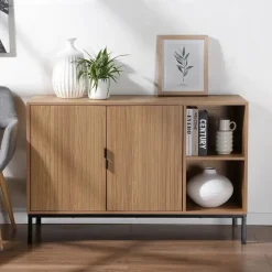 CALICOSY - Dressoir TARA - Licht hout - 72x110x40 cm