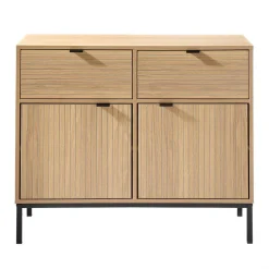 CALICOSY - Dressoir TARA - Licht hout - 79x90x39 cm