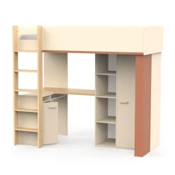 CALICOSY - Hoogslaper CAMILLIA - 104,1x205,9x183 cm