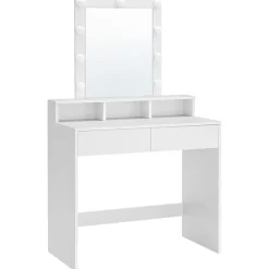 CALICOSY - Kaptafel - Wit - 145x80x40 cm