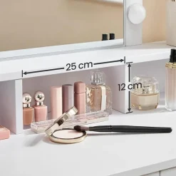 CALICOSY - Kaptafel - Wit - 145x80x40 cm