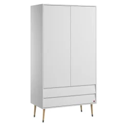 CALICOSY - Kast 2 Deuren 2 Laden Bosque - 55x100x191 cm