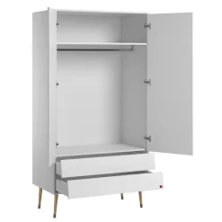 CALICOSY - Kast 2 Deuren 2 Laden Bosque - 55x100x191 cm