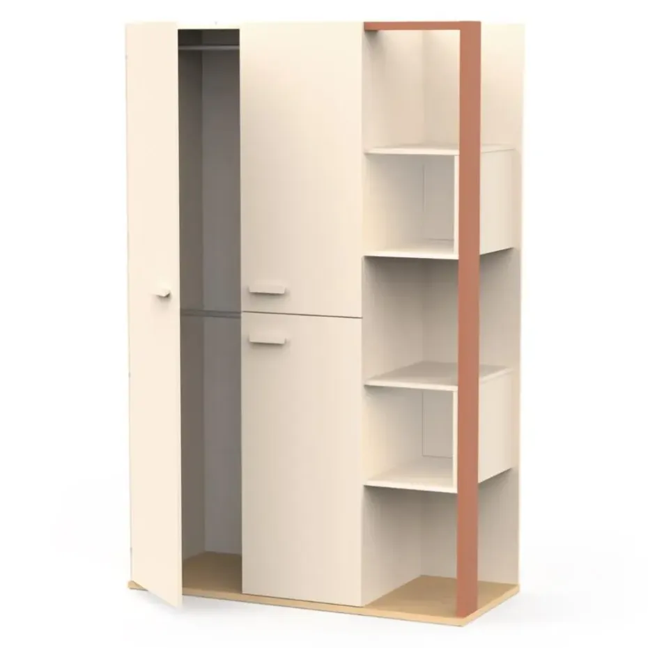 CALICOSY - Kast CAMILLIA - 186,9x119,7x51,5 cm