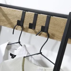 CALICOSY - Kledingkast LEXIE - Hout - 160x105x35 cm