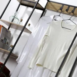 CALICOSY - Kledingkast LEXIE - Hout - 160x105x35 cm