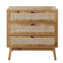 CALICOSY - Ladekast ALIA - Licht hout - 79x80x39 cm