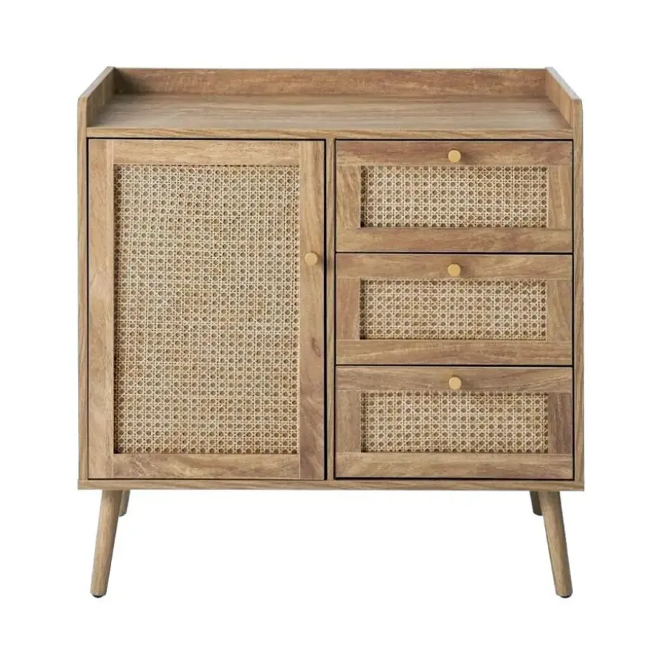 CALICOSY - Ladekast PALMO - Licht hout - 79,5x80x39 cm