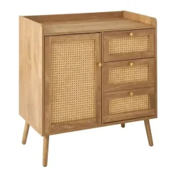 CALICOSY - Ladekast PALMO - Licht hout - 79,5x80x39 cm