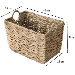 CALICOSY - Mand - Licht hout - 30x40x28 cm