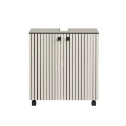 CALICOSY - Onderkast met wielen, 2 deuren PUREBLISS - 42x60x64 cm