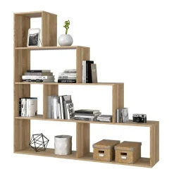 CALICOSY - Opbergkast - Licht eiken - 145x145x29 cm