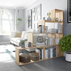 CALICOSY - Opbergkast - Licht eiken - 145x145x29 cm