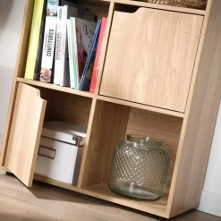 CALICOSY - Opbergkast MODU - Hout - 90x60x29 cm