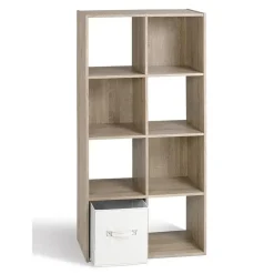 CALICOSY - Opbergplank - Licht hout - 123x29.5x62 cm