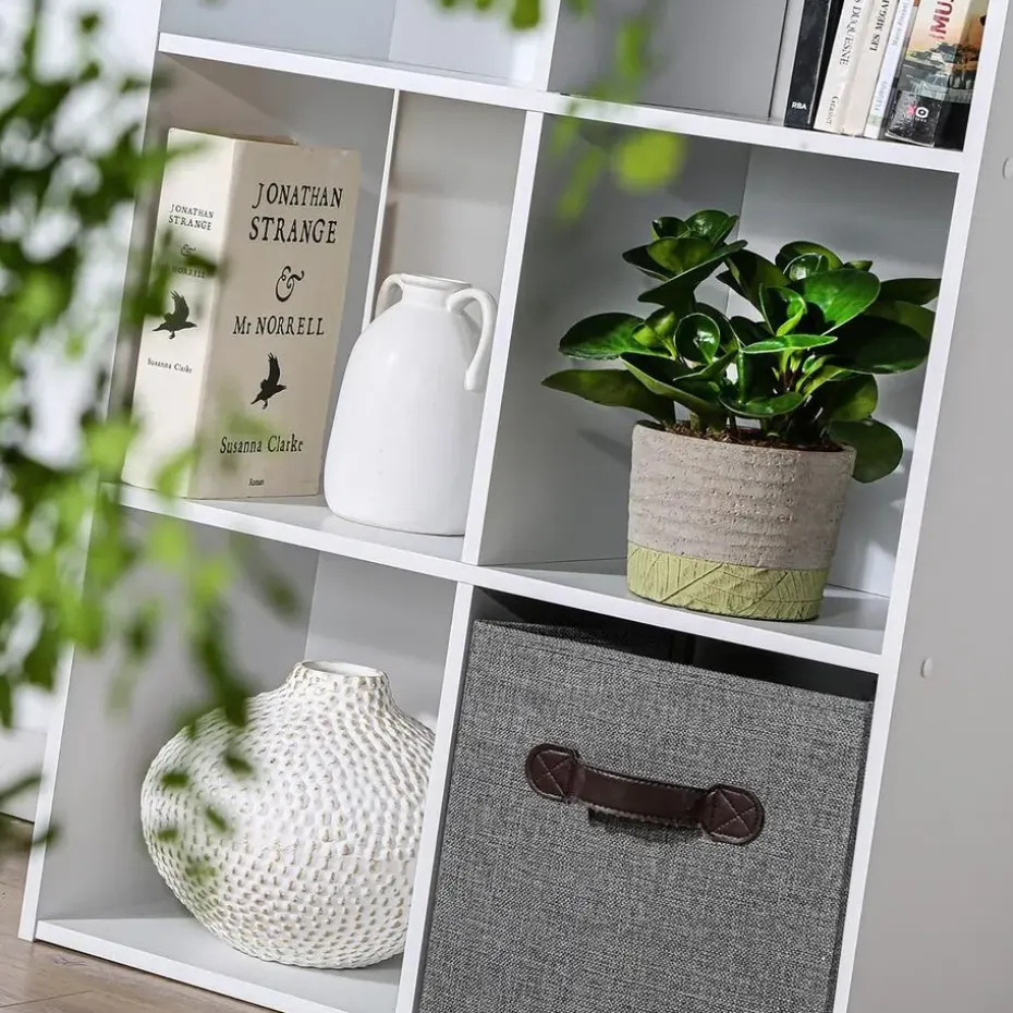 CALICOSY - Opbergplank - Wit - 123x29.5x62 cm