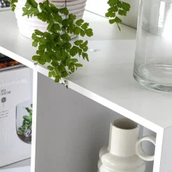 CALICOSY - Opbergplank - Wit - 123x29.5x62 cm