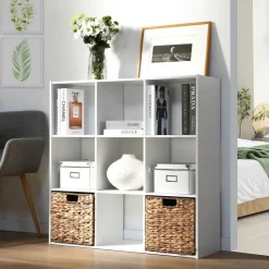 CALICOSY - Opbergrek - Wit - 92.5x92.5x29.5 cm