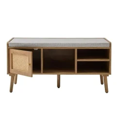 Calicosy - PALMO Bank - B100 cm - Licht hout 100 cmx39 cmx49 cm