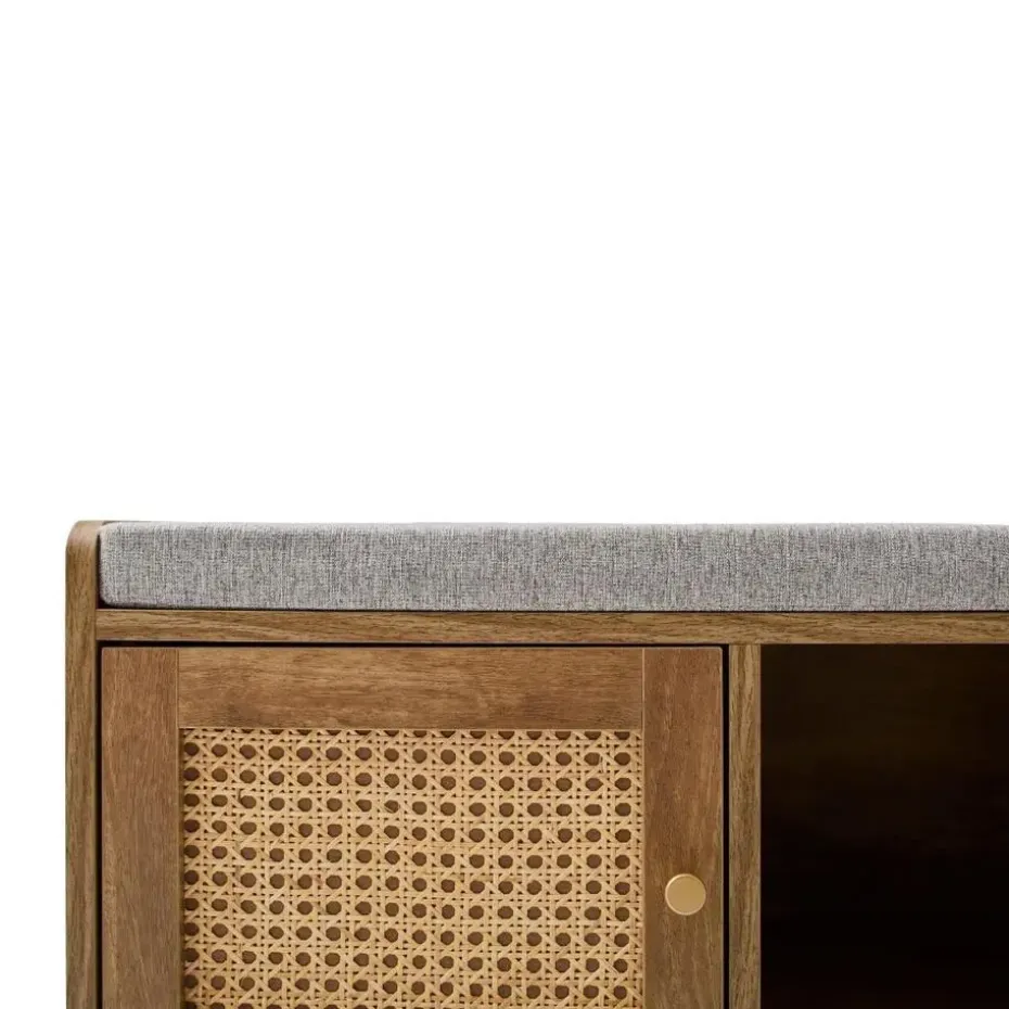 Calicosy - PALMO Bank - B100 cm - Licht hout 100 cmx39 cmx49 cm