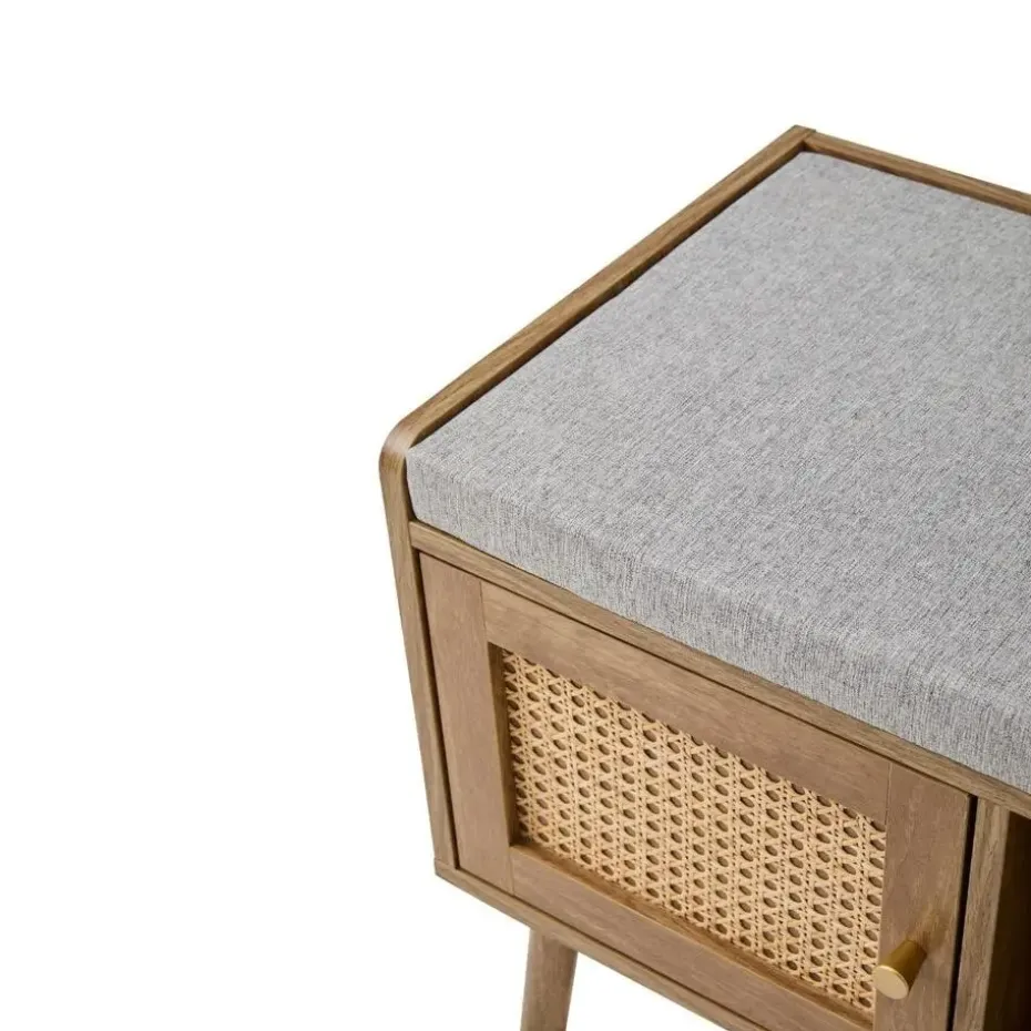 Calicosy - PALMO Bank - B100 cm - Licht hout 100 cmx39 cmx49 cm