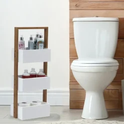 CALICOSY - Rek - Wit - 66x28.5x15 cm