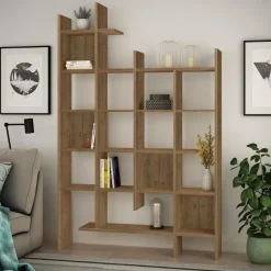 CALICOSY - Rek MANCO - Hitit hout - 188x122x25,5 cm