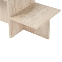 CALICOSY - Salontafel HARMONY - Travertijn - 40x77x40 cm