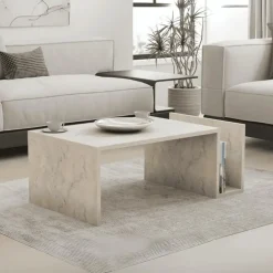 CALICOSY - Salontafel MEMO - Travertijn - 32,4x86,8x50 cm