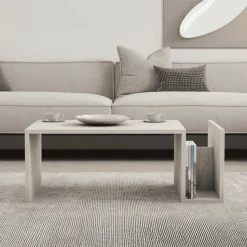 CALICOSY - Salontafel MEMO - Travertijn - 32,4x86,8x50 cm