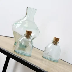 CALICOSY - Sidetable - Eikenhouten decor - 80x120x