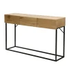 CALICOSY - Sidetable - Eikenhouten decor - 73x120x29.5 cm
