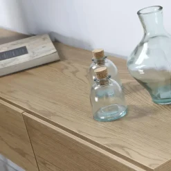 CALICOSY - Sidetable - Eikenhouten decor - 73x120x29.5 cm