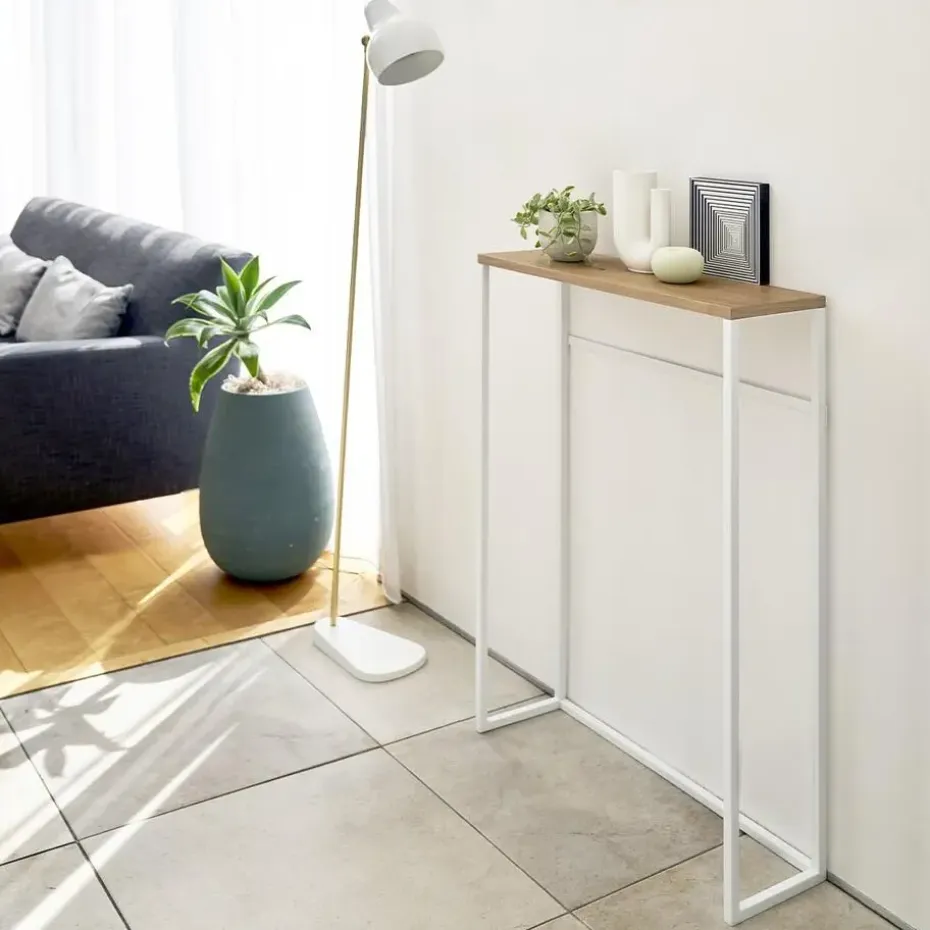 CALICOSY - Sidetable - Wit - 80,5x60x18,5 cm